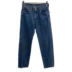 メキシコ製 Levi's 550 デニムパンツ W30 ブルー リーバイス ジップアップ アメカジ ジーンズ デニム コットン 2511-228