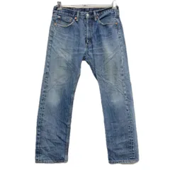 メキシコ製 Levi's 505 デニムパンツ W32 ウォッシュインディゴ リーバイス ジップアップ アメカジ ジーンズ 2511-295