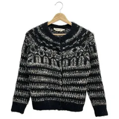 ISABEL MARANT ETOILE (イザベルマランエトワール) ★★ ④ 12080410769830 モヘヤジャカードカーディガン レディース ブラック 38のサムネイル