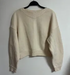 H&M エイチ・アンド・エム アイボリー スウェット M