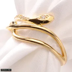 2025年最新】蛇 指輪 k18の人気アイテム - メルカリ