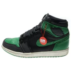 NIKE (ナイキ) AirJordan1 Retro High OG (2020) エアジョーダン1 ハイカットスニーカー グリーン US9/27cm 555088-030