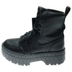 NIKE (ナイキ) WMNS AIR JORDAN 1 BROOKLYN FJ5737-001 ウィメンズ エアジョーダン 1 ハイカットブーツ ブルックリン US7.5/24.5cm ブラック レディース