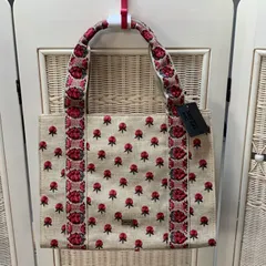 ANNA SUI アナスイ 花柄刺繍トートバッグ ヴィンテージ