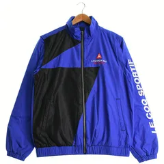 【ランクA美品！】ルコックゴルフ｜メンズ｜L (L相当)｜長袖中綿ジャケット｜ブルー系｜秋冬｜中古ゴルフ用品