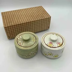 陶器製　蓋付き　小鉢セット