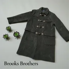 Brooks Brothers ブルックスブラザーズ ダッフルコート ムーアブルック ヘリンボーン 牛革 コート　メンズファッション