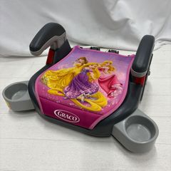 GRACO グレコ Disney ディズニープリンセス ジュニアシート ブースターシート 15kg～36kg 車用 取付簡単 軽量 持ち運びしやすい 安全快適 ロングドライブ 子供用 シート チャイルドシート 補助座席 ラプンツェル ベル オーロラ  動