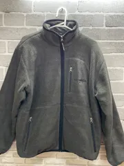 A【A21-30】◇ FIRST DOWN Sサイズ ブルゾン　ダークグレーカラー