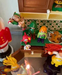 1980s 귀엽고 유니크한 빈티지 오너먼트 (rare)