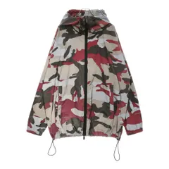 DSQUARED2 (ディースクエアード) COATED CAMOUFLAGE ZIP WINDBREAKER SPORTS JACKET カモ柄リフレクターナイロンジップアップジャケット マルチ S74AM1161のサムネイル