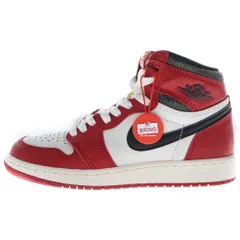 NIKE (ナイキ) AIR JORDAN 1 RETRO HIGH OG GS Chicago Lost & Found エアジョーダン1 シカゴ ロスト&ファウンド ハイカットスニーカー US3.5Y/22.5cm FD1437-612