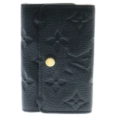 LOUIS VUITTON (ルイヴィトン) モノグラムアンプラント ミュルティクレ6 6連キーケース ブラック M64421