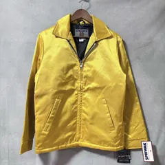 SPIEWAK スピワック TITAN アメリカ製 タイタンクロス タグ付き デッド フルジップ ジャケット ブルゾン size.36 (M) イエロー Made in USAのサムネイル