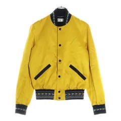 SAINT LAURENT PARIS (サンローランパリ) 18SS サテンヴァーシティージャケット イエロー 506549 Y170Sのサムネイル