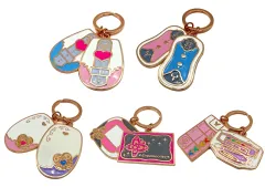 【中古】キーホルダー 全5種セット メタルチャーム 「一番くじ プリキュア ～Forever Hearts!～」 F賞