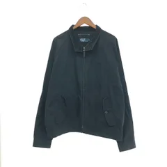 POLO RALPH LAUREN ポロラルフローレン コーデュロイ切替スウィングトップジャケット サイズ:L  90s   ブラック メンズ / 243001002474