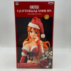 未開封　ワンピース　GLITTER＆GLAMOURS　NAMI CHRISTMAS STYLE　ナミ　クリスマス　プライズ　フィギュア　バンダイ　バンダイナムコ　バンプレスト　（ME26-2961）