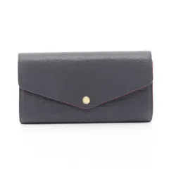ルイ・ヴィトン LOUIS VUITTON 二つ折り長財布 ポルトフォイユ サラ モノグラムアンプラント マリーヌルージュ M62125 マリーヌルージュ レザー ポルトフォイユ・サラ