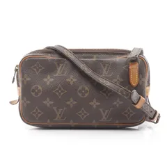 ルイ・ヴィトン LOUIS VUITTON ショルダーバッグ マルリーバンドリエール モノグラム M51828 PVCコーティングキャンバス レザー ポシェット・マルリーバンドリエール