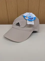 未使用訳あり adidas/アディダス キャップ サンドベージュ 57～60cm タグ付き 帽子 ユニセックス 男女兼用＊mkk017