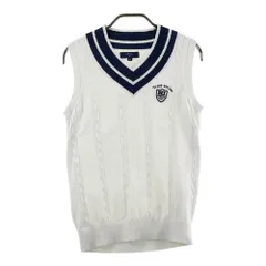 サイズ：M CALLAWAY キャロウェイ  Vネックニットベスト  ホワイト系 [240101573582] ゴルフウェア レディース ストスト