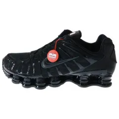 NIKE (ナイキ) SHOX TL BLACK METALLIC HEMATITE AV3595-002 ショックス ティーエル メタリック ヘマタイト ローカットスニーカー ブラック US12/30.0cm