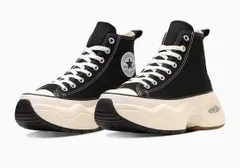 【CONVERSE】ALL STAR (R) SURGETRAINER HI BLACK (26cm-28cm) コンバース オールスター (R) サージトレーナー ブラック スニーカー メンズ レディース ハイカット 厚底