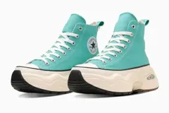 【CONVERSE】ALL STAR (R) SURGETRAINER HI LIGHTTURQUOISE (22.5cm-25cm) コンバース オールスター (R) サージトレーナー ライトターコイズ スニーカー メンズ レディース ハイカット 厚底