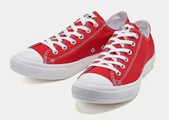 【CONVERSE】ALL STAR LIGHT OX RED コンバース オールスター ライト レッド スニーカー 軽量 大人靴 シューズ カジュアル