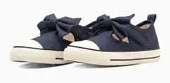【CONVERSE】3SE209 CHILD ALL STAR N RIBBONSTRAP V-1 OX NAVY コンバース チャイルド オールスター リボンストラップ ネイビー シューズ スニーカー お出かけ 子供靴