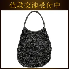 アンテプリマ ハンドバッグ ワイヤーバッグ ブラック 美品 PVC 中古