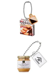 イトウ製菓 ミニチュアチャーム　ラングリー チョコレートクリーム　&   久世福商店 ミニチャーム 至高のひと時 大人のしゃけしゃけめんたい  全２種各1個　2個セット