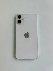 美品 iPhone 12 mini 128GB ホワイト  MGDM3J/A - 9267