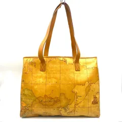 美品　日本地図　PRIMA CLASSE プリマクラッセ　地図柄　トートバッグ　ハンドバッグ　PVC ヴィンテージ　イタリア製