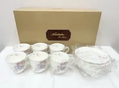 Noritake ノリタケ カップ&ソーサー 6客セット ボーンチャイナ 〇自宅保管品