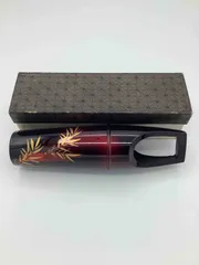 輪島塗 花入（はないれ） 「竹筒文様」