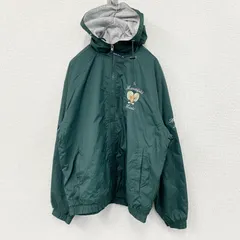 古着 used　CHARLES RIVER　ハーフジップナイロンプルオーバージャケット　緑　グリーン　Mサイズ