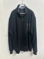 アหรับヴィンテージ AIAS ゴルフ ブラック ニット ジップアップ XL