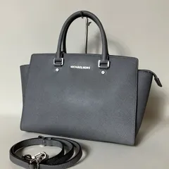 2511-105｜ 美品｜マイケルコース 2WAYハンドバッグ レザー グレー