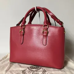 2511-162｜極美品｜ローレン ラルフ ローレン 2WAYバッグ ピンク