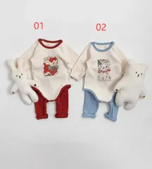 クリスマス ロンパース セット 可愛い ベビー服