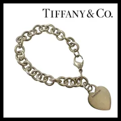 【TIFFANY&Co.】リターン トゥ ハートタグ プレート ブレスレット SV925 SILVER/シルバー 総重量約34.3g バングル ティファニー (SER-5596)