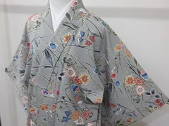 P40974　縮緬　小紋　袷　c