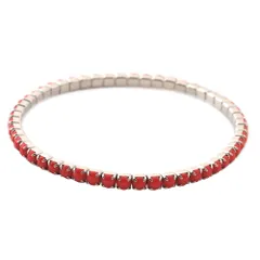 【ローズ×シルバー】[Cream dot. クリームドット公式] ブレスレット レディース   40色 テニス ラインストーン ビジュー ブランド 大人 上品 エレガント シンプル ー マルチカラー のサムネイル