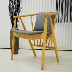 【アウトレット】【現品限り】一部送料無料 未使用 シェル ラウンジチェアー イス 椅子 格子 曲線デザイン リゾートホテルの様な解放感  220819-dcアリエス