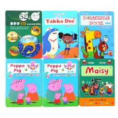 【新品】かけながしミニブック6冊　MaiyaPen対応　マイヤペン対応　洋書　英語絵本 英検 スカラスティック ファーストリトルリーダーズ 　CTP　DWE PeppaPig　ORT　絵辞書