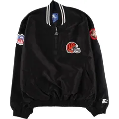 古着 90年代 スターター Starter NFL CINCINNATI BENGALS シンシナティ ベンガルズ COCA-COLA コカコーラ ハーフジップ/eaa602082のサムネイル