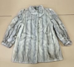 Emba サファイヤミンク ファーコート 本毛皮 裾周り160センチ - メルカリ