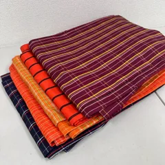 大島紬 着物 正絹 5着 着物まとめ売り リメイク材料 m-556